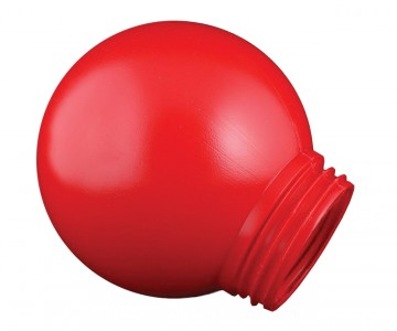 Рассеиватель РПА  85-150 шар-пластик (красный) TDM