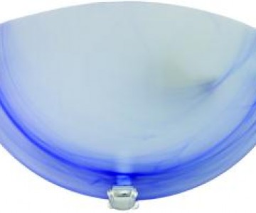 Светильник декоративный СД 1*60 Вт E27 полукруг голубой (в разборе) TDM