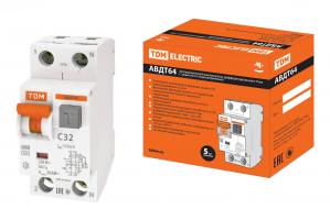 АВДТ 64 C32 100мА - Автоматический Выключатель Дифференциального тока  TDM