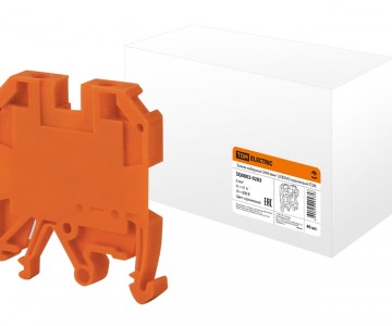 Зажим наборный ЗНИ-6мм2 (JXB50А) оранжевый TDM