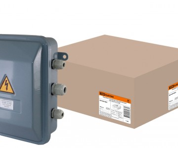 Коробка клеммная металлическая У-614М IP54 TDM