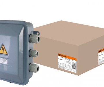 Коробка клеммная металлическая У-615М IP54 TDM