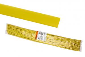 Термоусаживаемая трубка ТУТнг 10/5 желтая по 1м (50 м/упак) TDM