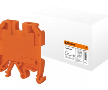 Зажим наборный ЗНИ-4мм2 (JXB35А) оранжевый TDM